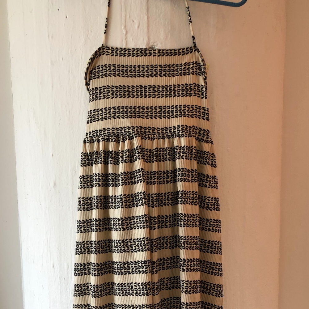 Anthropologie halter dress